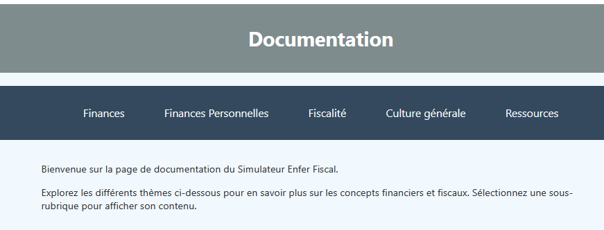 screenshot page documentation